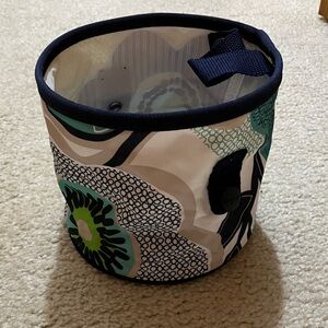 Stylish Floral Fabric Storage Bin